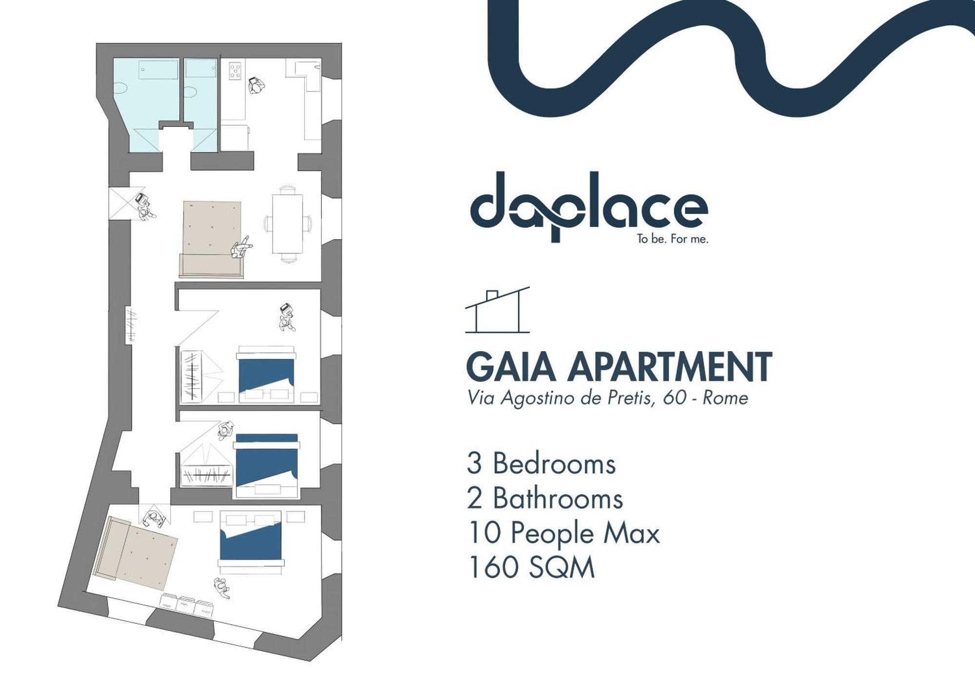 Daplace - Gaia Apartment روما المظهر الخارجي الصورة